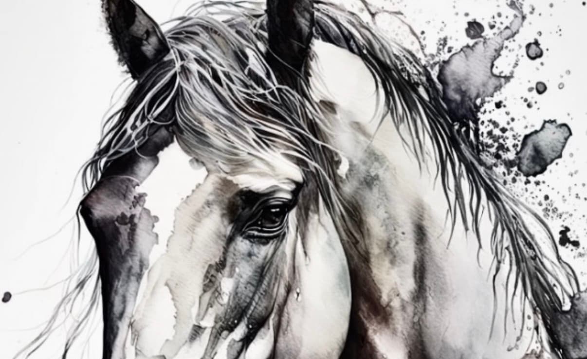 Painting of a horse